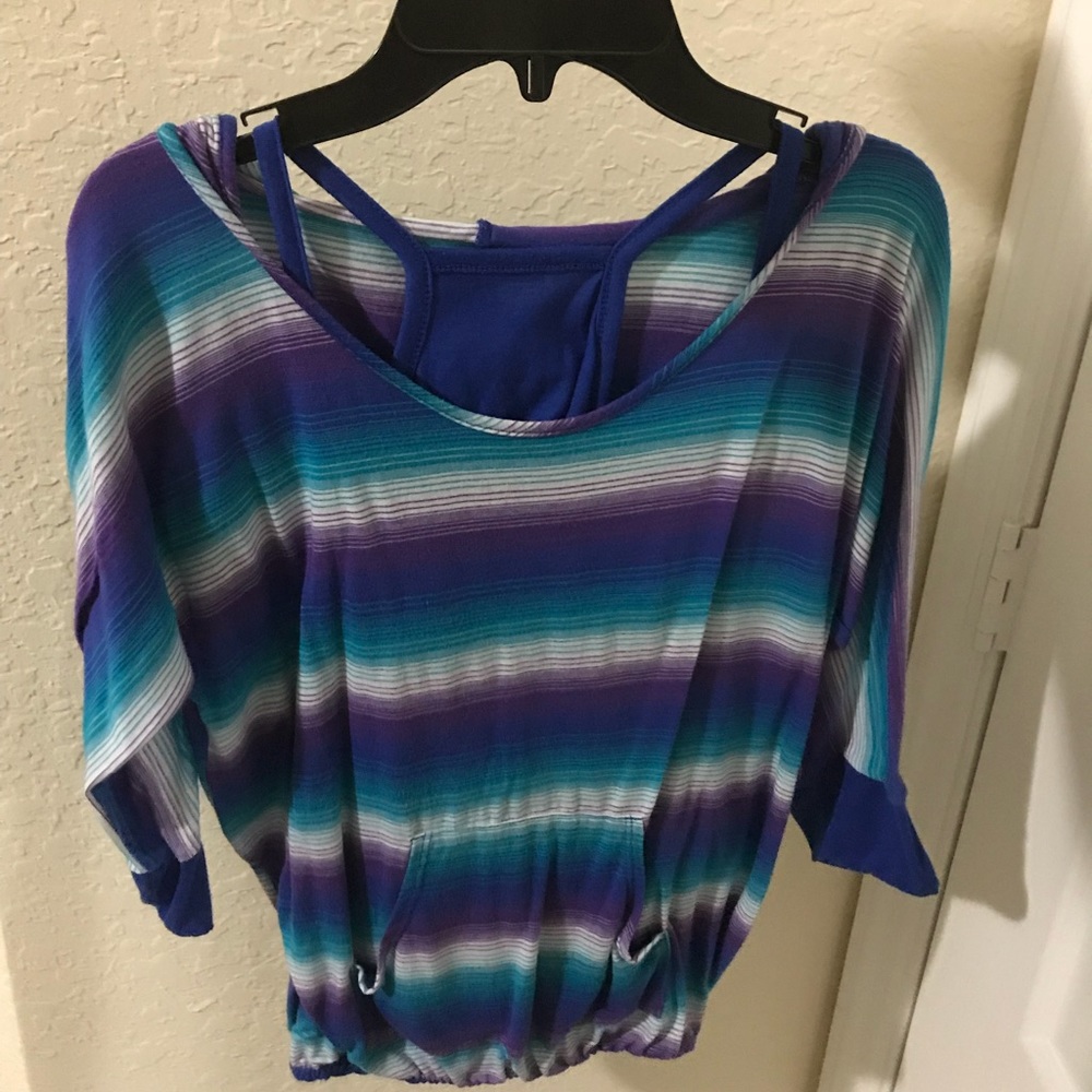 Hoodie blouse